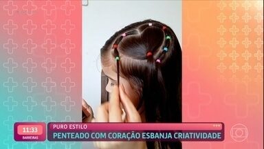 Penteado Ana Maria Braga