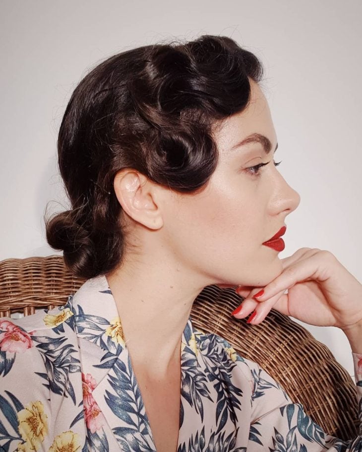 Penteado Anos 50