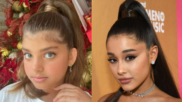 Penteado Ariana Grande