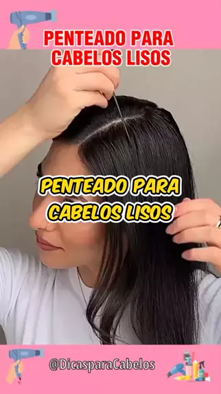 Adulto Penteado Com Liguinha