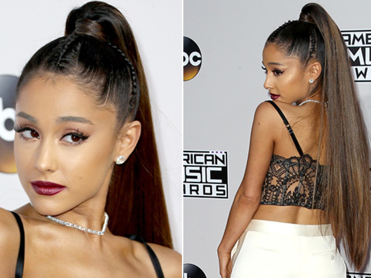 Penteado Ariana Grande