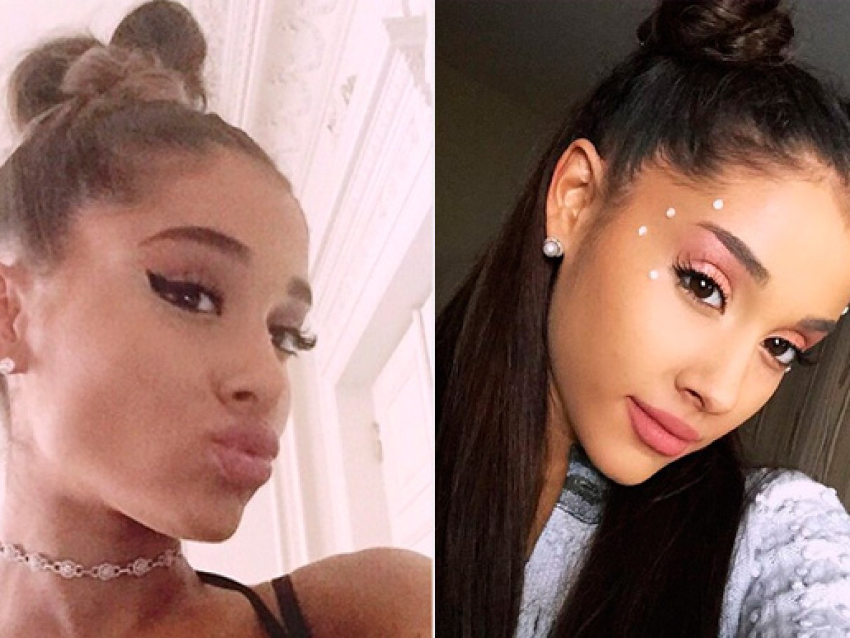 Penteado Ariana Grande