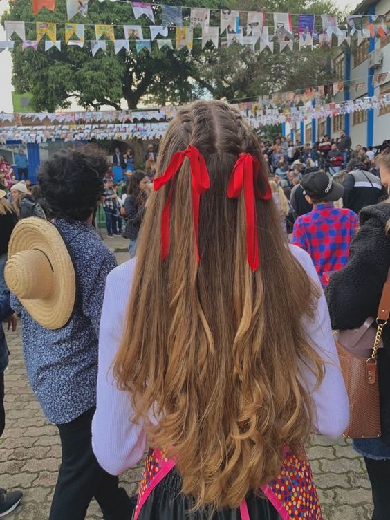 Penteado Festa Junina