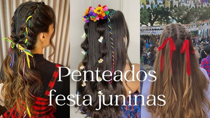 Penteado Festa Junina