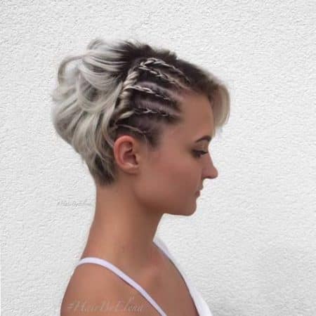 Penteado Cabelo Curto Simples