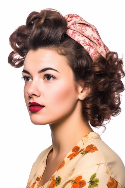 Penteado Anos 50